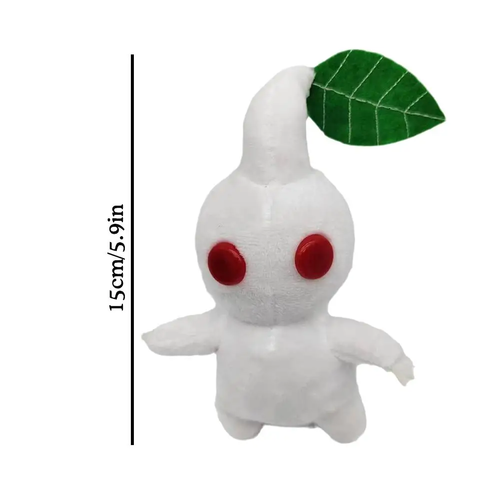 Фото Плюшевая кукла Pikmin, игрушки, листья, булочка, подгузник, мягкая плюшевая игрушка, красный, желтый, синий, Мультяшные Забавные куклы для детей, подарки, игрушки №5