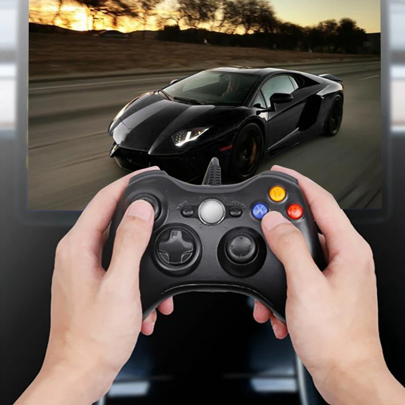 

1 пара для Tesla Model 3 Y X S Игровой геймпад джойстик рукоятка для автомобильного компьютера ТВ Универсальный 3-в-1 обновление с вибрацией