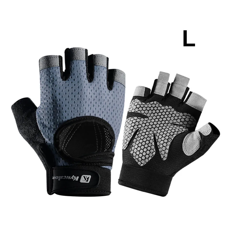 high quality fitness exercise palm protecting gloves palm protecting gloves training gloves pressure palm protecting gloves 1 Pair Exercise Protecting Mitten Weight Lifting Fitness Glove Breathable Anti-Slip Gloves