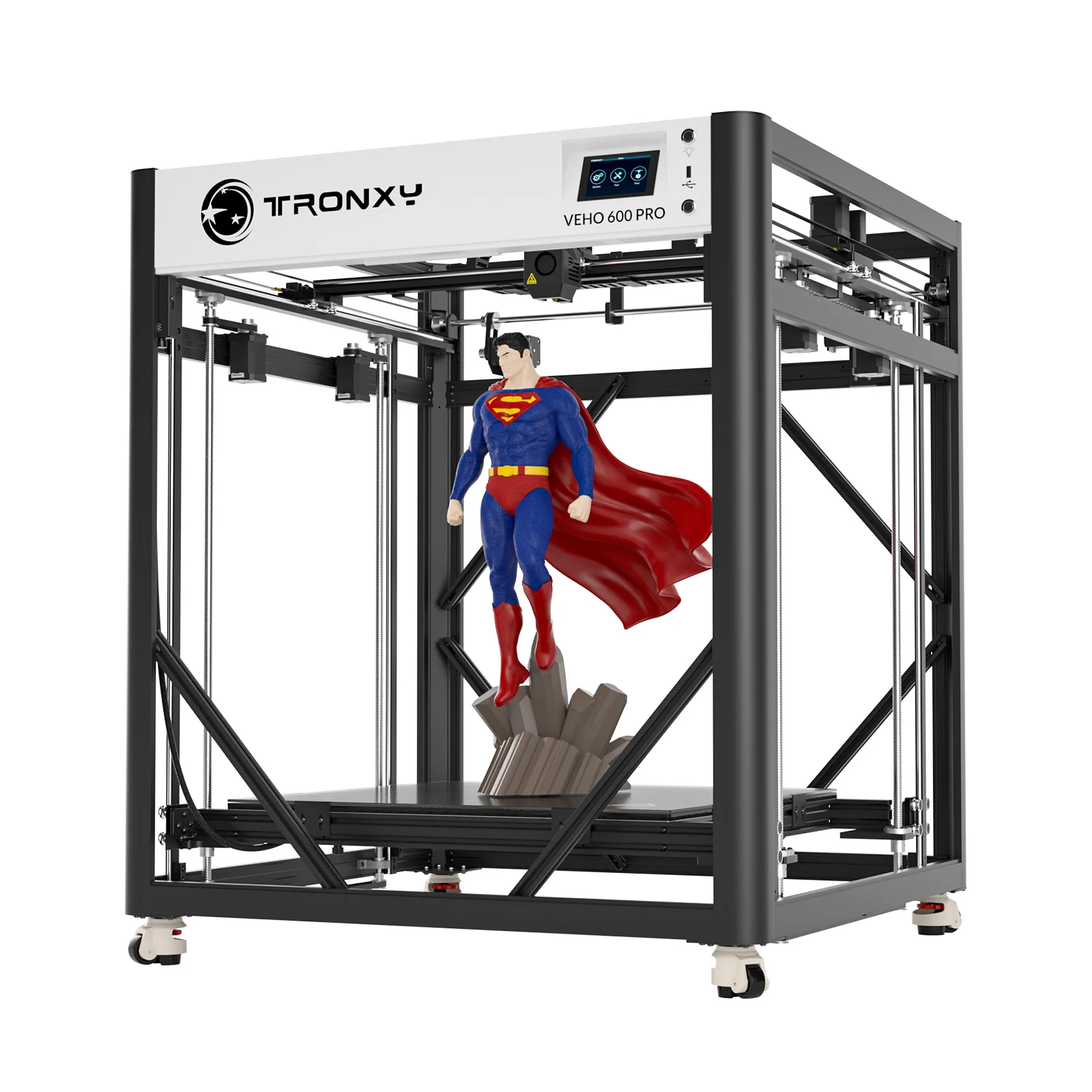 TRONXY VEHO 600 bardzo precyzyjna drukarka 3D duża drukarka 600*600*600mm automatyczna poziomująca bezpośrednia wytłaczarka struktury CoreXY 1 TRONXY VEHO 600 bardzo precyzyjna drukarka 3D duża drukarka 600*600*600mm automatyczna poziomująca bezpośrednia wytłaczarka struktury CoreXY