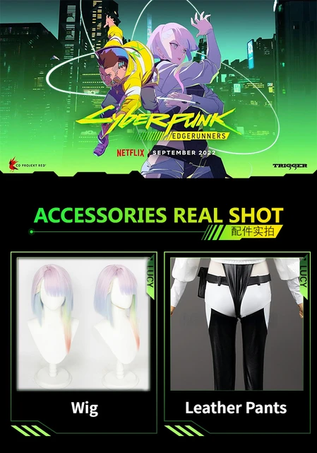 Cyberpunk Anime Characters, Cosplay, Wigs, Edge Walkers, Lucy, Character  Costumes, Hair Sets, Halloween Comics