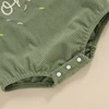 Baby Boy 1st Birthday Outfit One Suspender Romper Bodysuit Corduroy Overalls 1 Year Old Clothes 5