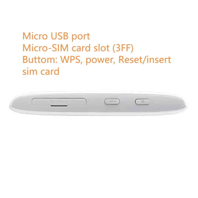 Roteador Zte Mf920u Desbloqueado Roteador Wifi Móvel Hotspot 4g Lte 150mbps Desbloqueado - Imagem 2