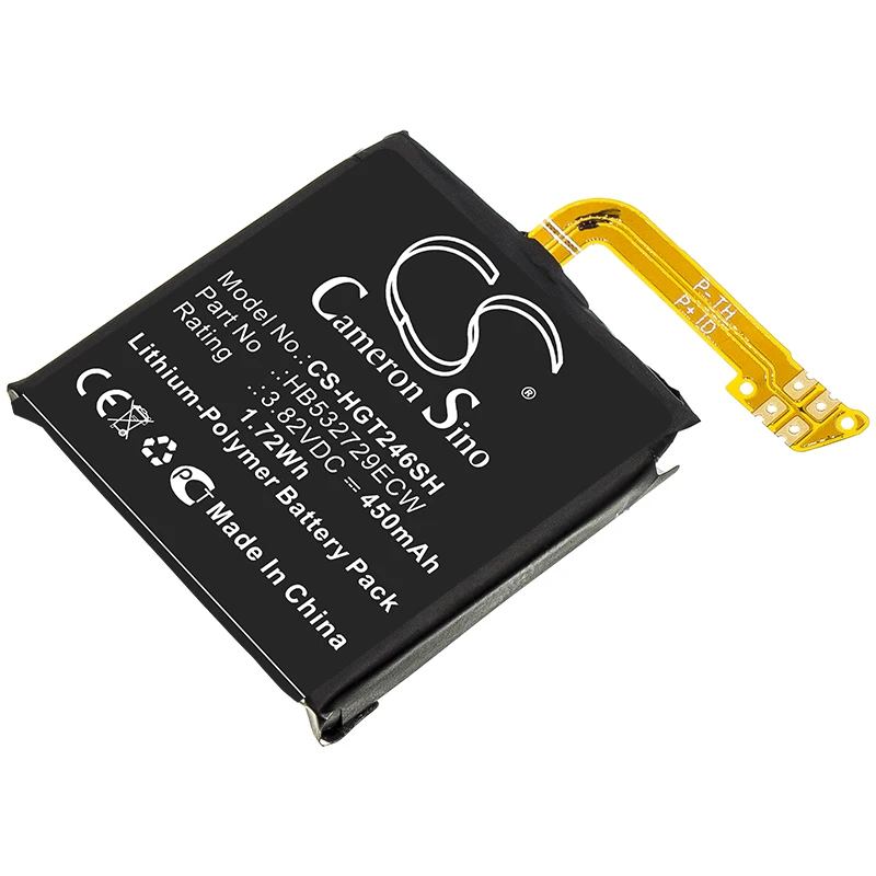

CS 450 мАч/1.72Wh батарея для Huawei GT2 46 мм HB532729ECW