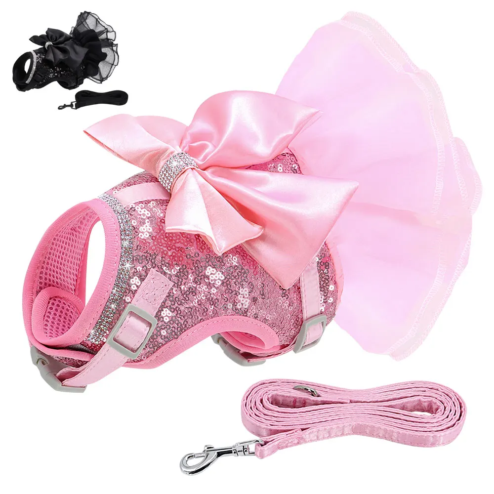 Luxurious Princess Dress - With Harness And Leash