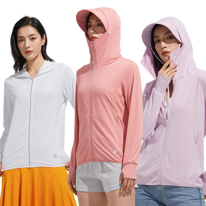 

Summer UPF 50+ UV Sun Protection Skin Coats Men Women Ultra-Light Sportswear Thin Hoodes Cycling Wear Lady Windbreaker Jackets