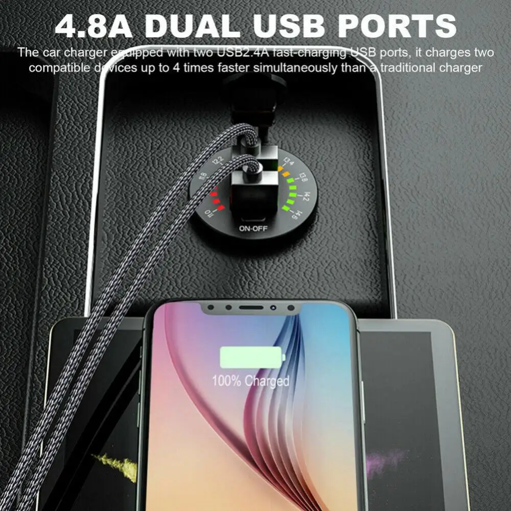  USB   а ġ  USB ܼƮ  , 12V ڵ Ʈ  Ʈ , 36W 6A