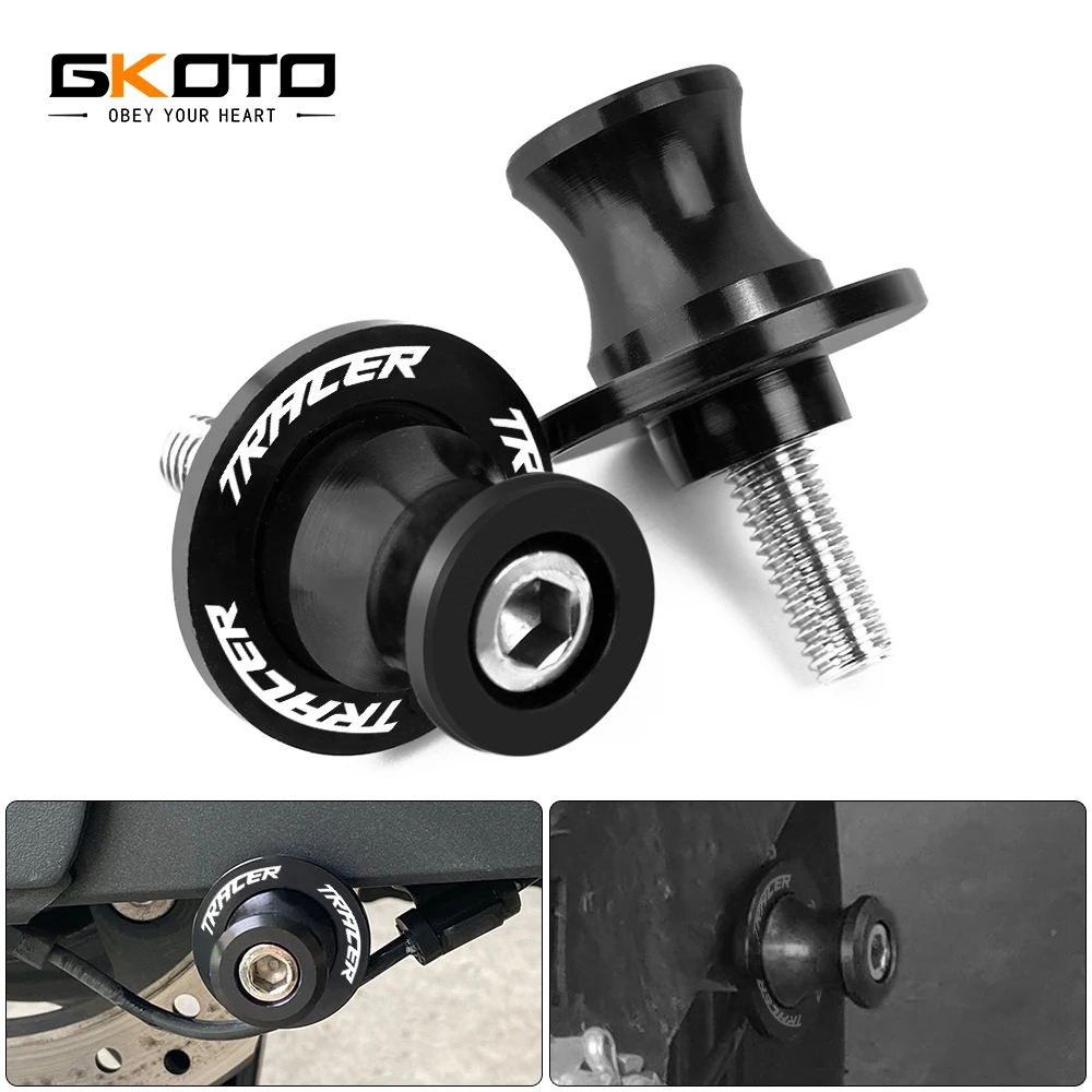 Moto 6Mm Forcellone Bobine Slider Stand Viti Accessori Per Yamaha Tracer 7 Tracer 9Gt Tracer 700Gt/900Gt