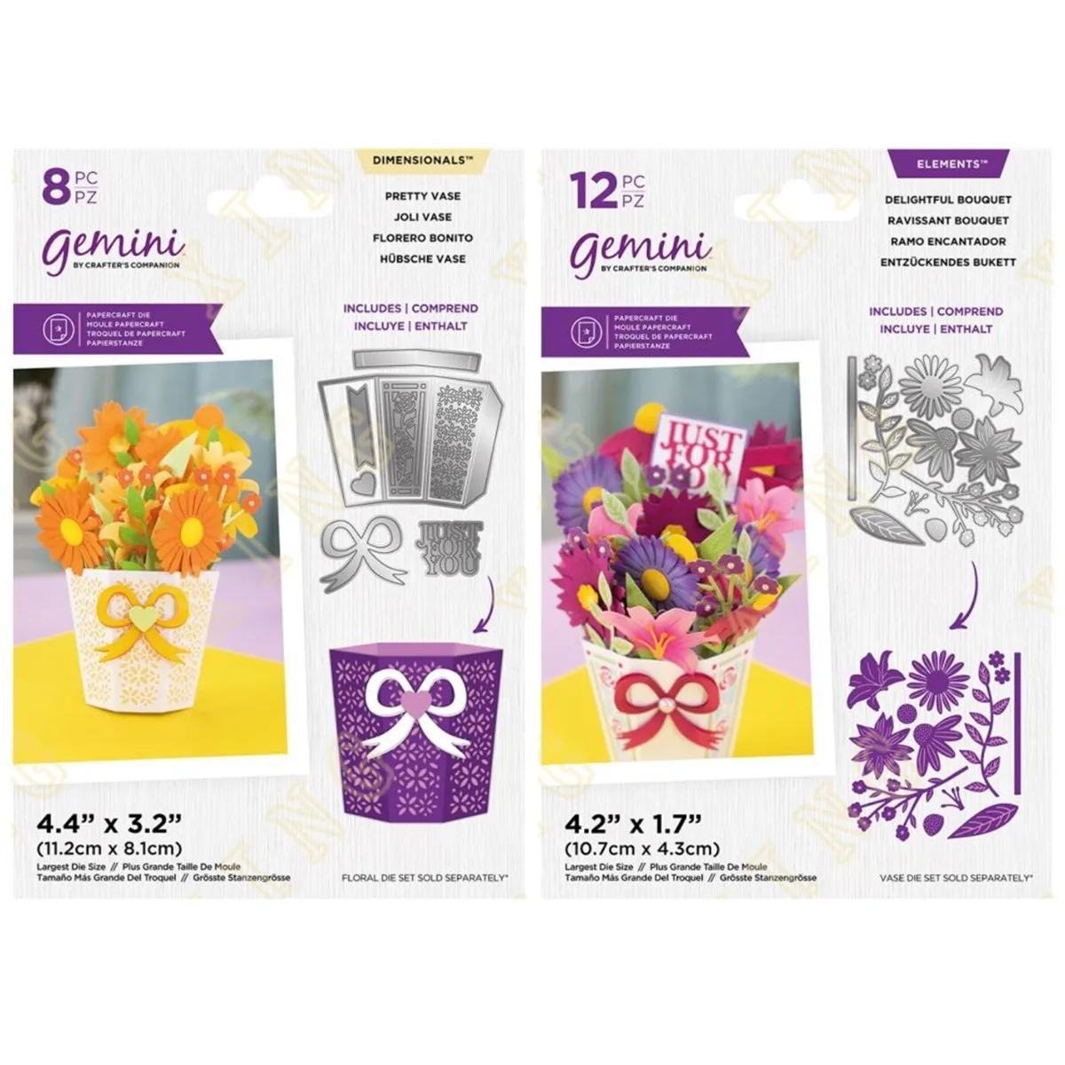 

New Arrival Pretty Vase Bouquet Flowers Metal Cutting Die Scrapbook Embossed Paper Card Album Craft Template Cut Die Stencils