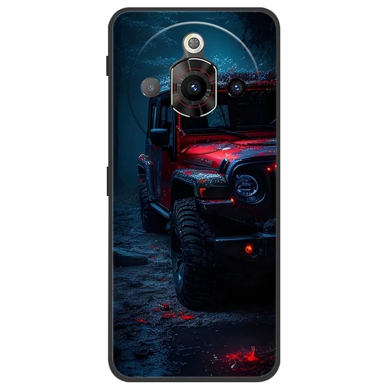 Cute Fashion Black Silicone Soft Phone Case - Shockproof Back Cover Shell