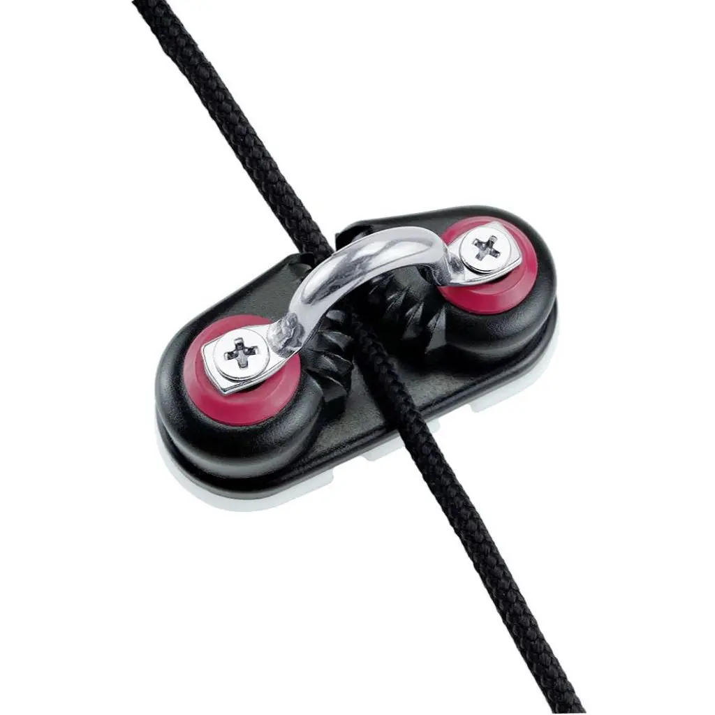 보트 액세서리 선도 링이 있는 양극 처리된 알루미늄 캠 클리트 보트 로프 클리트 Fairlead 해양 요트 필라테스 액세서리