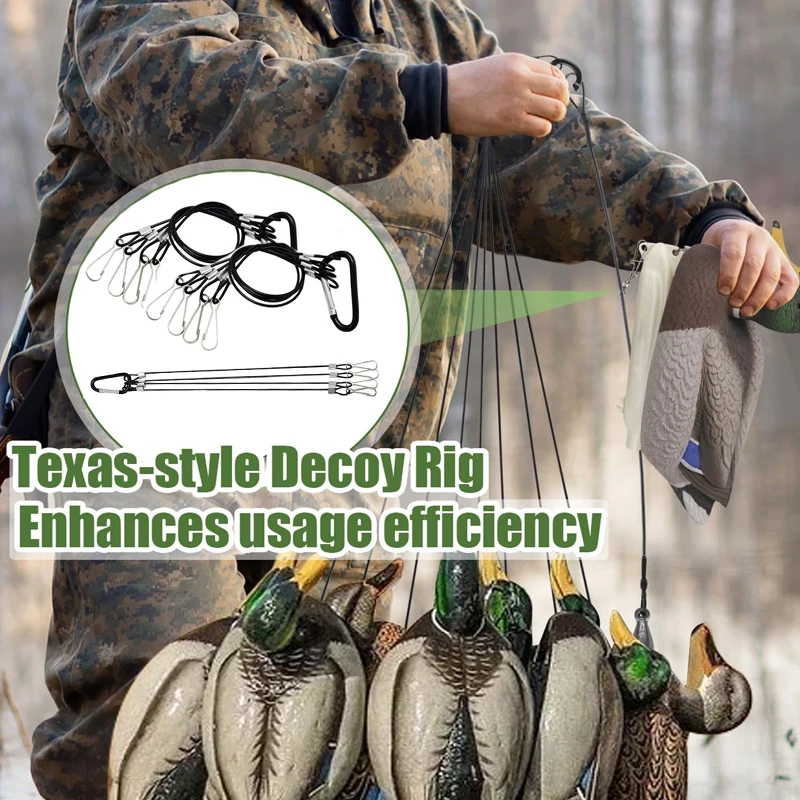 Ancres leurres gibier d'eau anti-rouille - système étalement naturel mouvement chasse canard