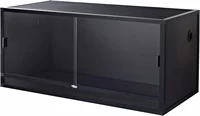 4x2x2 (120 Gallon) Bearded Dragon Enclosure V2 PVC Panels, Glass Doors, Lightweight, Heavy Duty Screen, Aluminum Frame 1