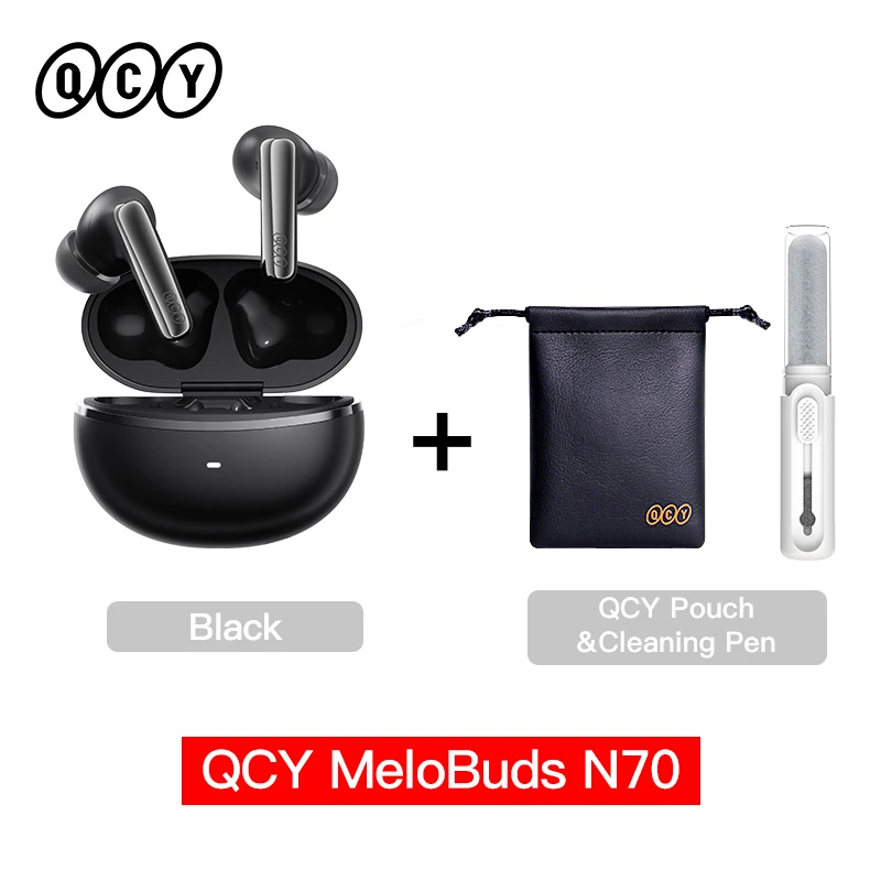 QCY MeloBuds N70 سماعات أذن لاسلكية ANC قابلة للتك...