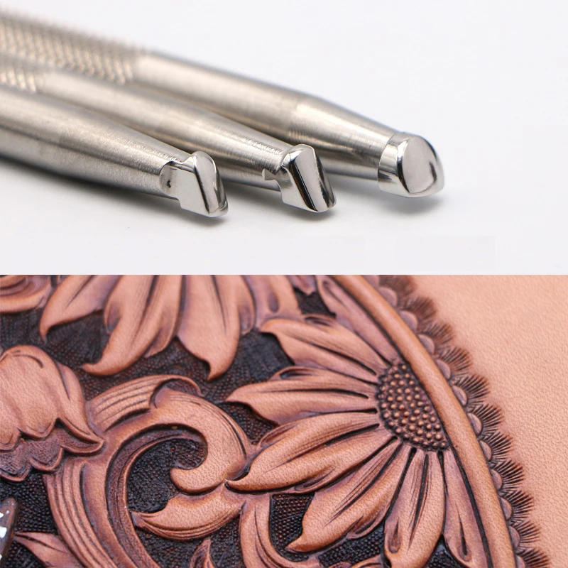 Smooth Bevelers B412-S B412 B413 30°Leather Work Stamping