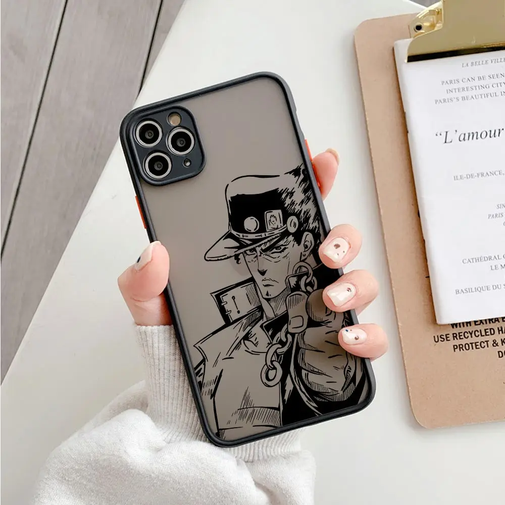 JoJo's Bizarre Adventure Coque iPhone14 Case For iPhone 15 11 13
