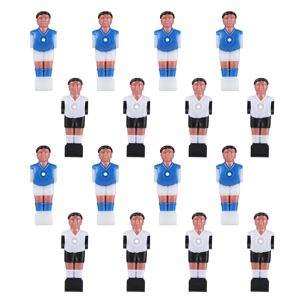 

16 Pcs Football Machine Accessories Lovely Foosball Guys Players Replaceable Resin Wear-resistant