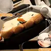 1pc Simulation Bread Toast Cushion Stuffed Memory Foam Pillow Sofa Chair Decor Seat Cushion Cute Student Chair Pad 3