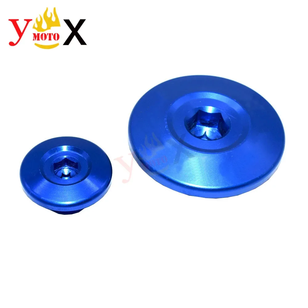 WR250 R/X/F Motorcycle Side Stator Engine Plug Timing Cover Screw Cap Decal For YAMAHA WR250R WR250X 2007- WR250F 2001-2002