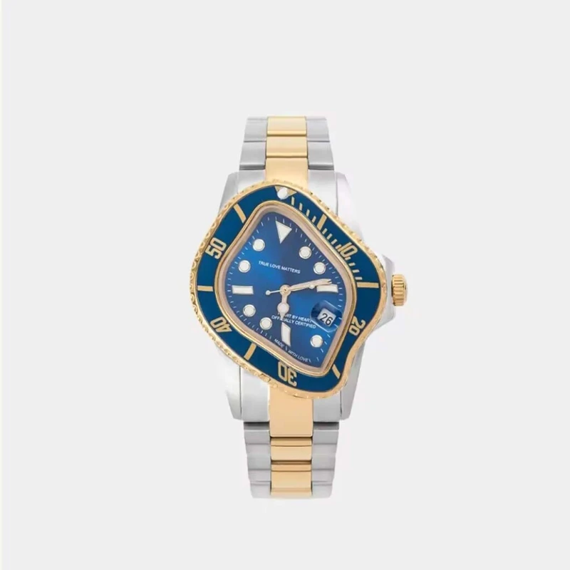 

Water Ghost Men and Women Clock Unique Design Gift Fashion Limited Edition Twisted Watch Small Concept Watch Mechanical Watch