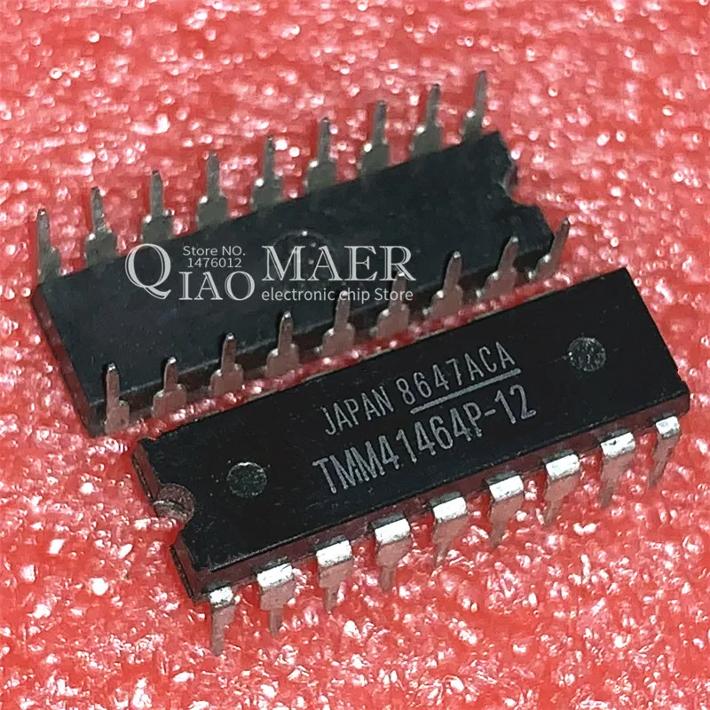 Lot De 10 Circuits Intégrés KM41464AP-12 DIP-18 - Neufs - Fabriqué En Chine