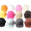 Classic 5 Panels Cap Flat Bill Washed Cotton Camping Running Hats Solid Soft Low Crown Classic Baseball Caps Adjustable 2