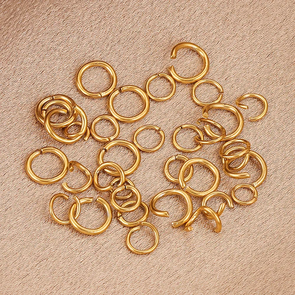 Gold Plated Jump Rings 5