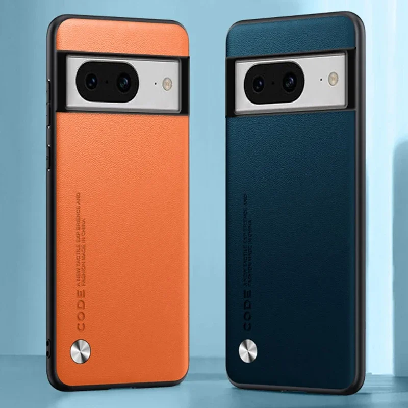Premium PU Leather Phone Case with Silicone Protection