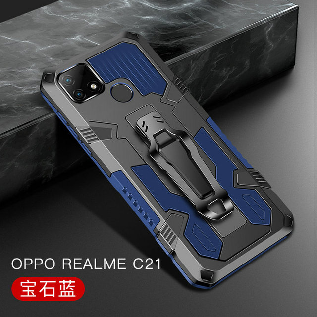 C21 y C25 C11 C35 Belt Clip Case Magnet Back Cover for OPPO Realme 8 Pro Case C21Y C3 C25S C 21 11 15 7 C25Y Bumper Etui