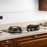 เฟอร์นิเจอร์ครัว OPPEIN โมเดิร์นแบบเคลื่อนย้ายได้สำหรับพื้นที่ขนาดเล็ก ทำจากไม้ ราคาประหยัด สำหรับตู้ครัวสมัยใหม่พร้อมเตาอบ 2