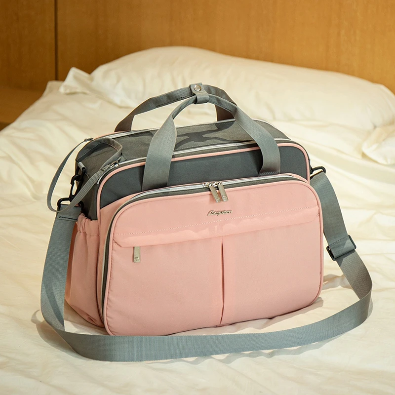NEW Mommy Bag Baby Stroller Mother Bag Lightweight Outing Handbag Shoulder Waterproof Multifunction Diaper Bag Nappy Bag 2