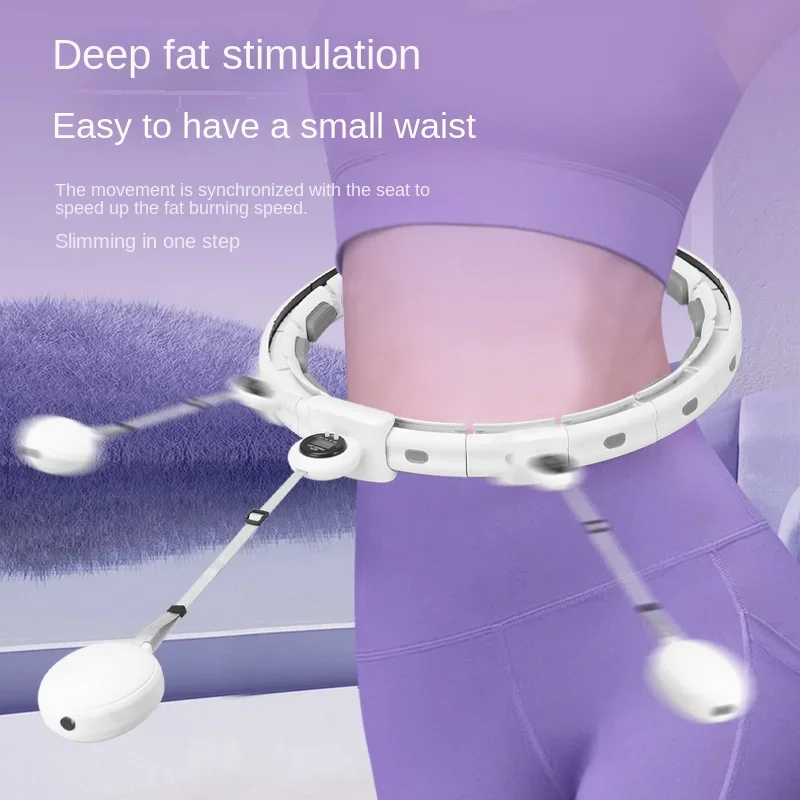Intelligent New Sport Hoops Abdomen Reduction and Weight Loss Artifact Waist Reduction and Abdominal Fitness