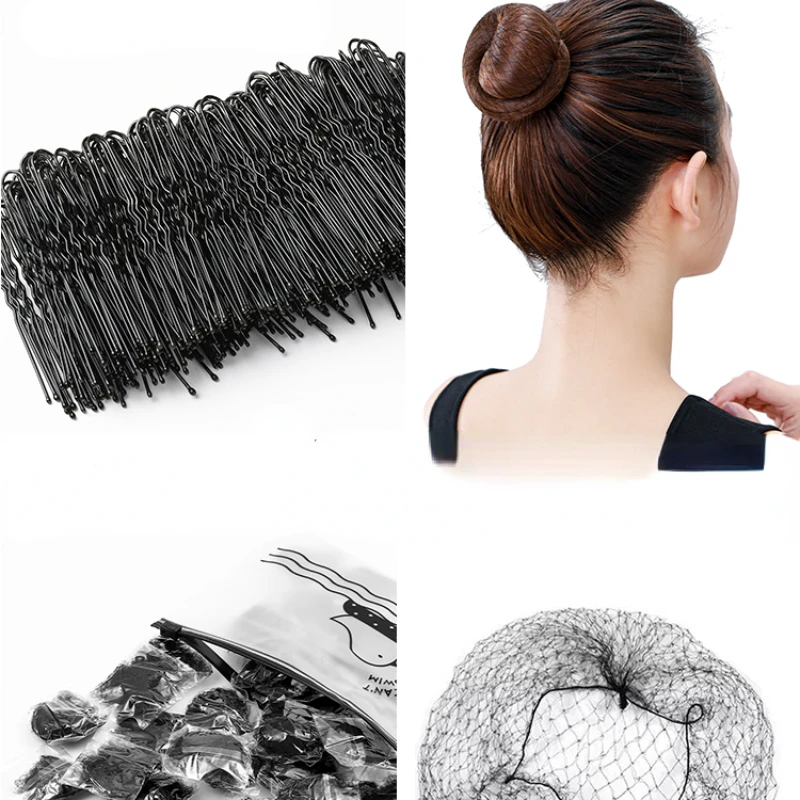 

20Pcs/lot Invisible Dancing Hairnet for Bun Nylon Hairnet Hair Nets for Wigs Weave Disposable Women Hair Styling Tool 20Inch 5mm