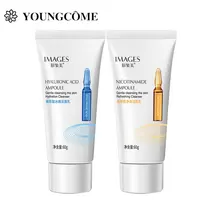 

IMAGES 60g Facial Cleanser Niacinamide Hyaluronic Acid Oil Control Gentle Foam Smoothing Deep Cleansing Facial Skin Care