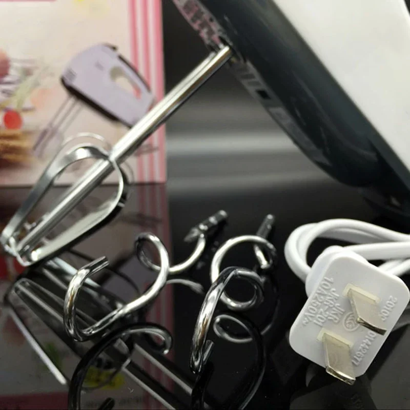 Food Mixer Electric Whisk Handheld Electric Whisk Electric Blender Dough Whisk 7 Speed Dough Hand Mini Mixer Food Blender Multifunctional Food Processor Kitchen Mini Electric Manual Cooking Tools