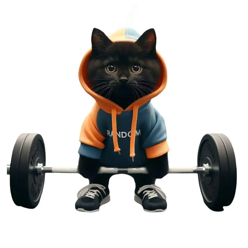 고양이 피트니스 피규어 조각상 조각, 수집 동물 고양이 테이블 피규어 장식, 집 장식, 고양이 집 A6O3
