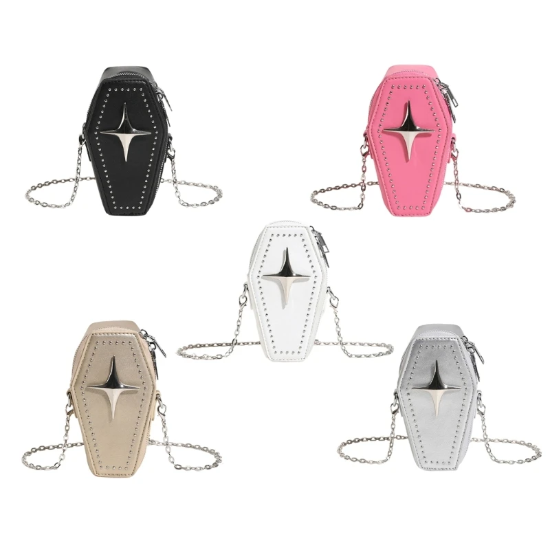 

GD5F Holloween Theme Shoulder Bag Versatile Bag Cellphone Bag Lipsticks Bag for Women