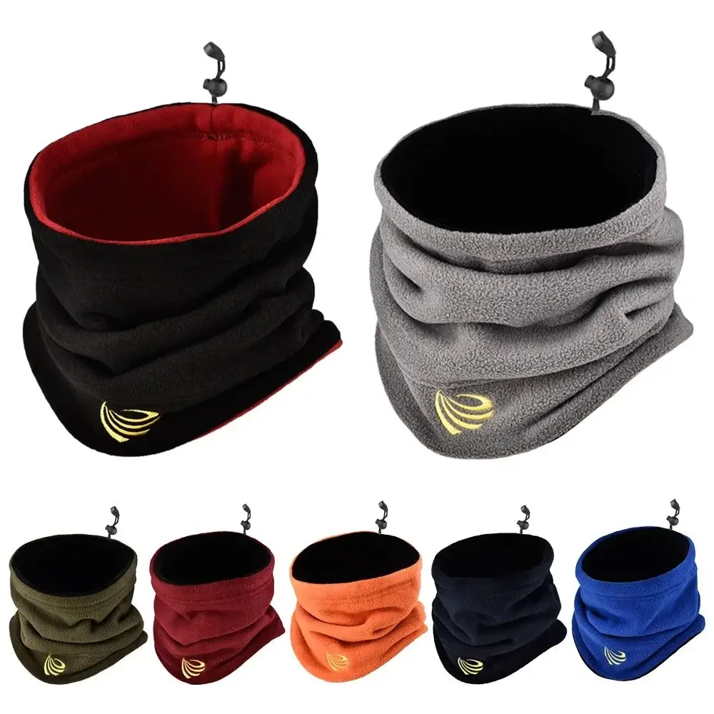Winter fleece neck gaiter tube scarf