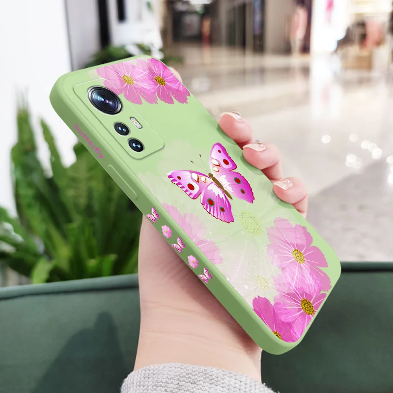Printed Butterfly Design Phone Case