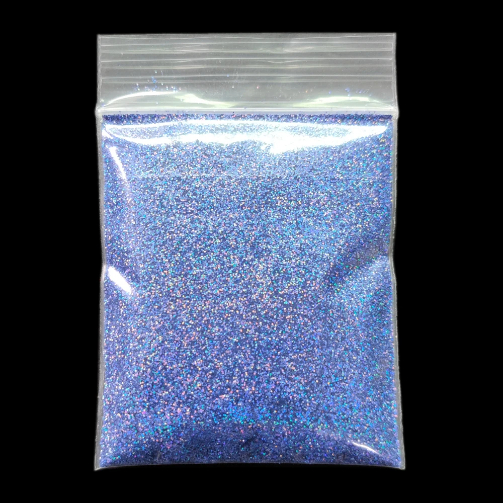 Vibrant Laser Glitter Chrome Nail Powder - Holographic Diamond Rainbow Shimmer Pigment