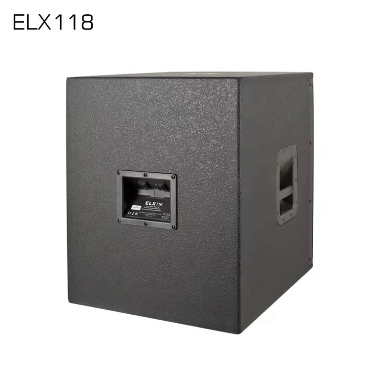 ELX118 PA システム 18 インチ サブウーファー スピーカー コンサート