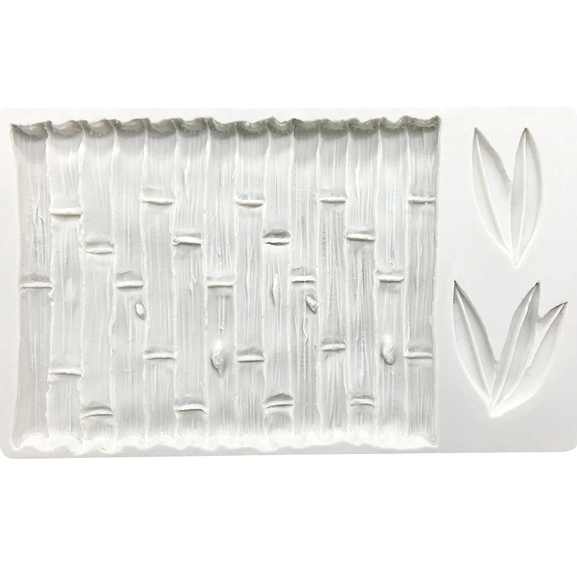 Silicone Bamboo Shapes Mold – Fondant, Cake, Chocolate, Candy, and Jello Decorating Too... - SKU SMD01117 - UGI Packaging