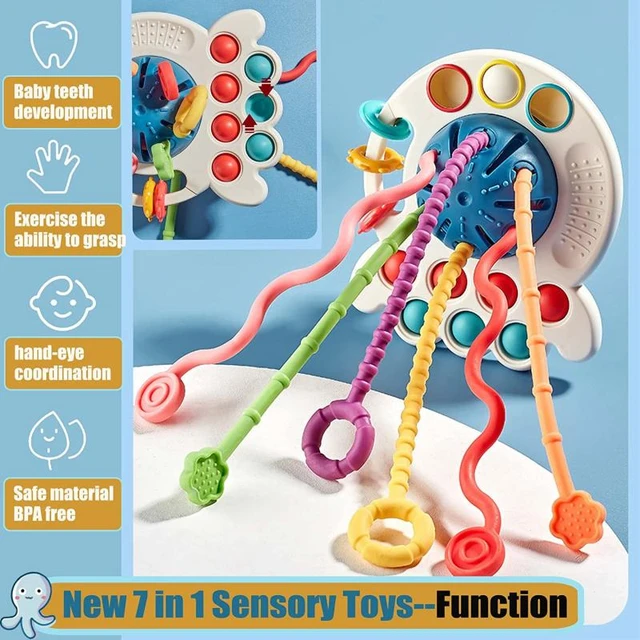 Jouets musicaux, bébés filles Montessori, speelgoed 0, 3, 6, 12 mois,  éléphant en