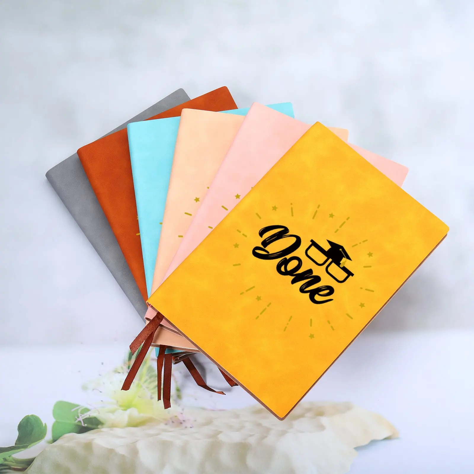 

Personalized Graduation Notebook Class of 2024 Memoir Book Personalized Leather Journal Graduation Party Gifts for Friends