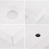 24x18 inch ceramic container sink above countertop, rectangular bathroom countertop, bathroom sink bowl basin with faucet hole 6