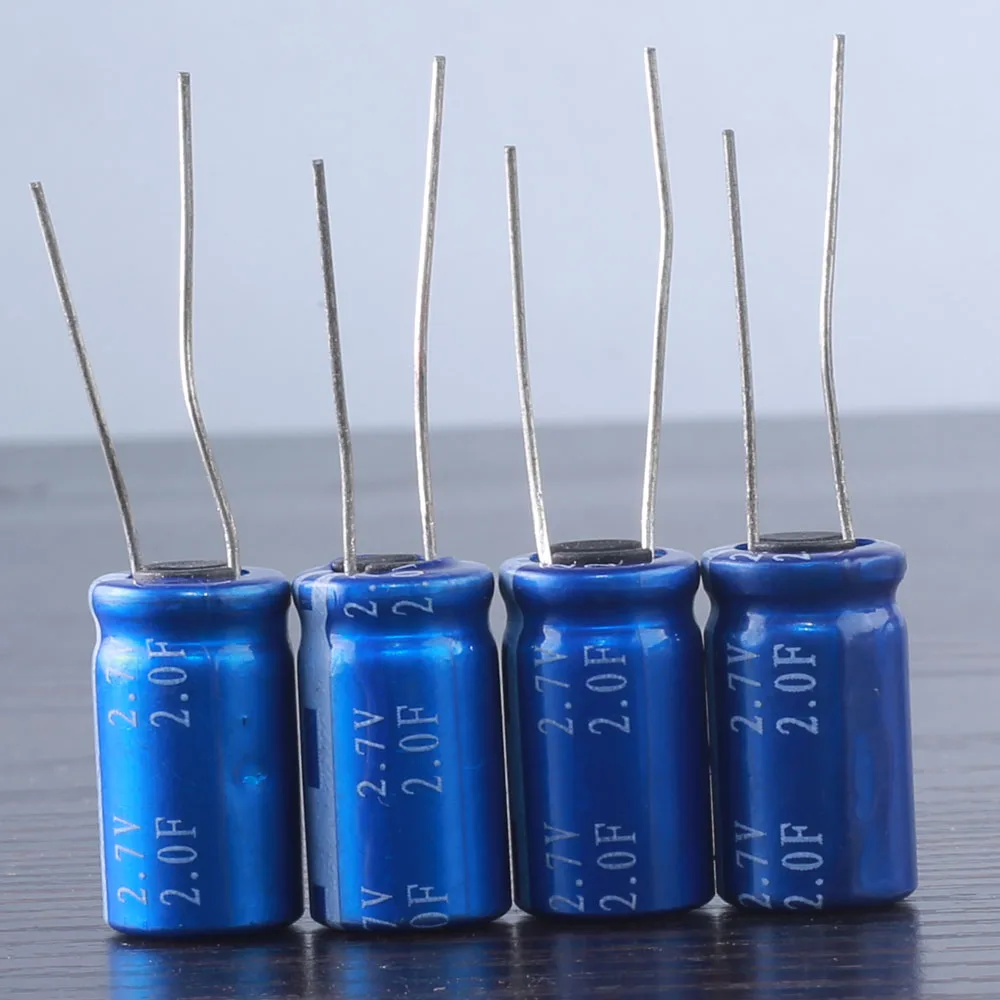 

2pcs 2.7V 2.0F KAMCAP Farad Super Capacitor Ultra Capacitor