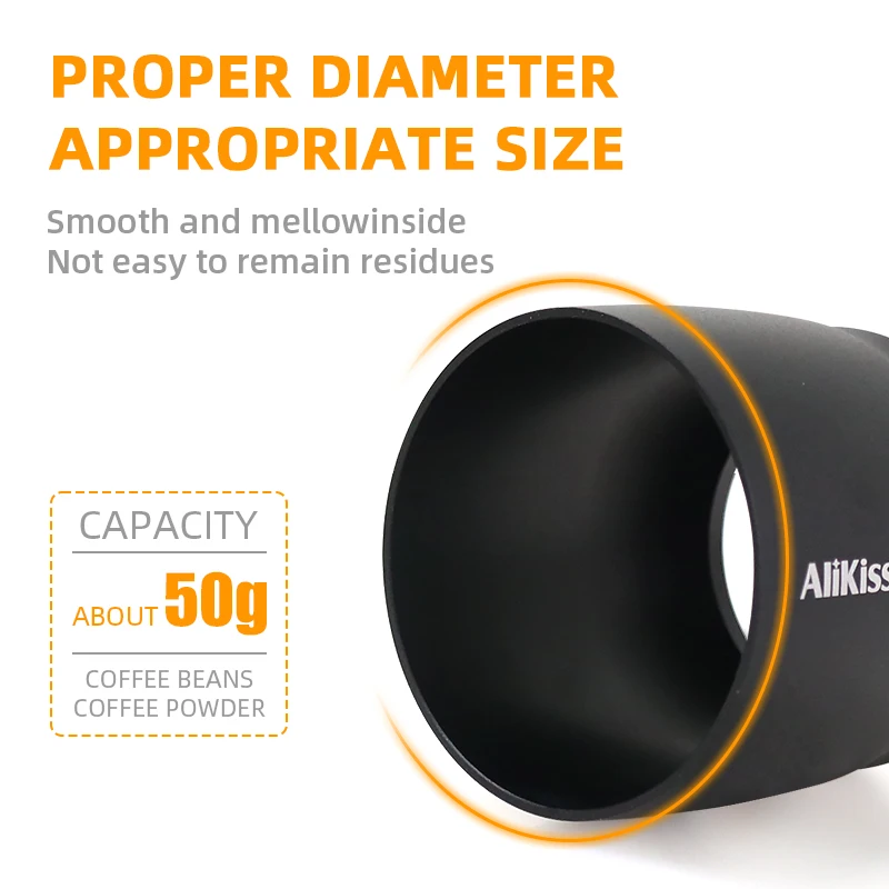 موزع قهوة اسبريسو احترافي 58 مم - أداة توزيع وتجان...