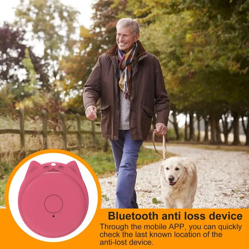 Personal Tracking Devices Smart Tracker Pet Tracker Wireless Alarm Sensor Device Anti-Lost Item Finder Location Small