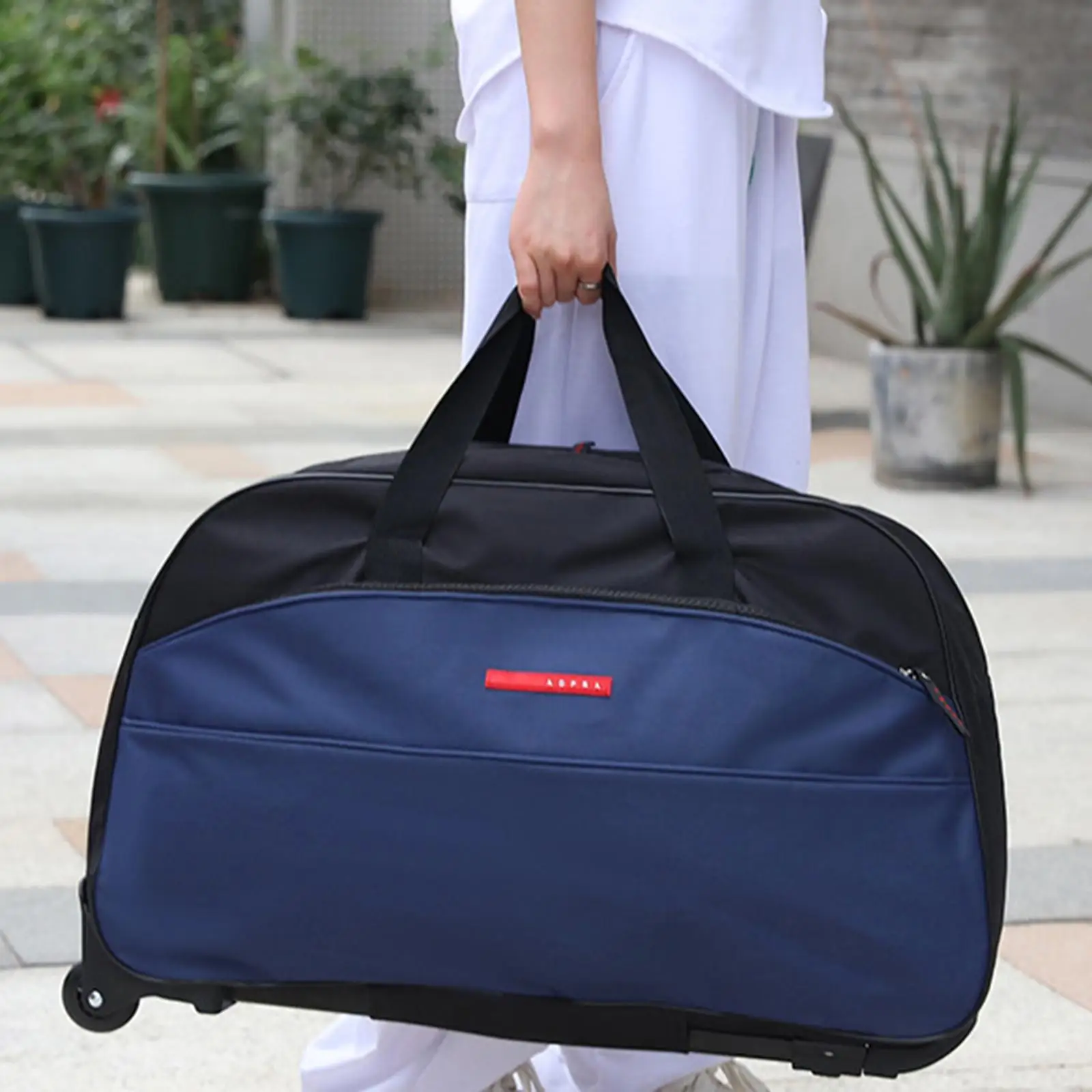 Rolling Duffel Bag Heavy Duty Garment Bag for Sports Outdoor Business Trip