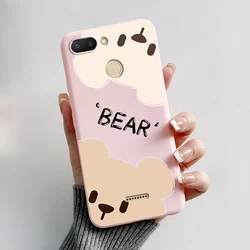 Cute Cartoon Frog Soft Silicone Phone Case - Enhanced Protection and Style for Xiaomi Redmi 6A (Pink-M01)